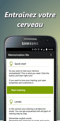 Capture d'écran de l'application Entrainement cerebral - #1