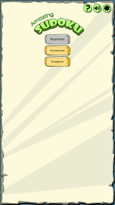 Capture d'écran de l'application Super SUDOKU - #1