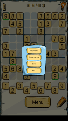 Capture d'écran de l'application Super SUDOKU - #5
