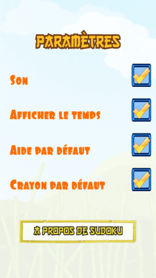 Capture d'écran de l'application Sudoku - #6