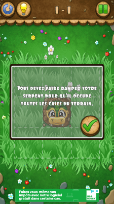 Capture d'écran de l'application Serpents et pommes - #4