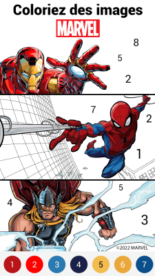 Capture d'écran de l'application Happy Color - coloriage par numéros - #3