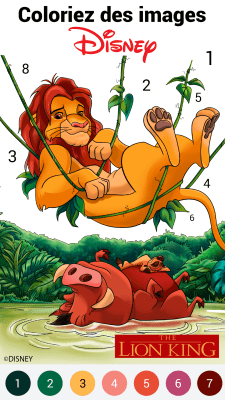 Capture d'écran de l'application Happy Color - coloriage par numéros - #4