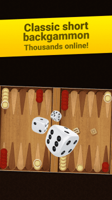 Capture d'écran de l'application Backgammon Short : Arena - Jouez au backgammon en ligne! - #1