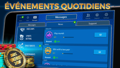 Capture d'écran de l'application Poker Texas et Omaha : Pokerist - #3