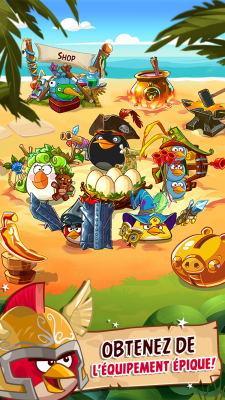 Capture d'écran de l'application Angry Birds Epic RPG - #1