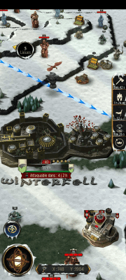 Capture d'écran de l'application Game of Thrones "Conquête" - #6