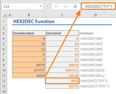 Capture d'écran de l'application Hex2dec - #1