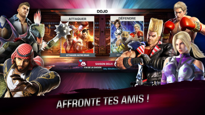 Capture d'écran de l'application TEKKEN - #4