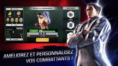 Capture d'écran de l'application TEKKEN - #5