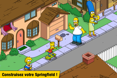 Capture d'écran de l'application Les Simpson Springfield - #1