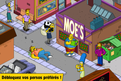Capture d'écran de l'application Les Simpson Springfield - #2