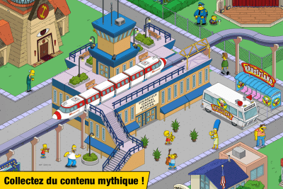 Capture d'écran de l'application Les Simpson Springfield - #3
