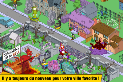 Capture d'écran de l'application Les Simpson Springfield - #4