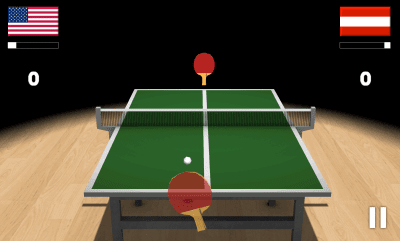 Capture d'écran de l'application Virtual Table Tennis 3D - #1