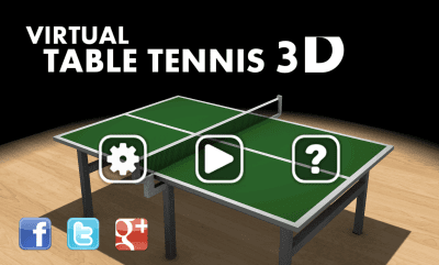 Capture d'écran de l'application Virtual Table Tennis 3D - #4
