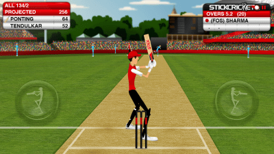 Capture d'écran de l'application Stick Cricket - #1