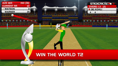 Capture d'écran de l'application Stick Cricket - #2
