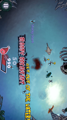 Capture d'écran de l'application Shark or Die. Free - #4