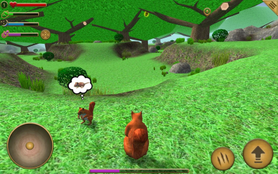 Capture d'écran de l'application Squirrel Simulator - #1