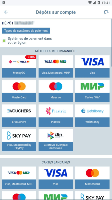 Capture d'écran de l'application 1xbet - #4