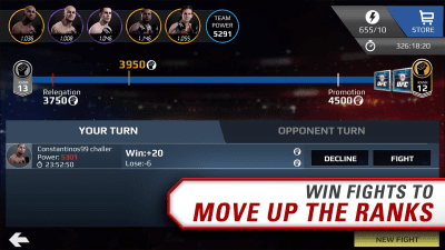 Capture d'écran de l'application EA SPORTS UFC - #2
