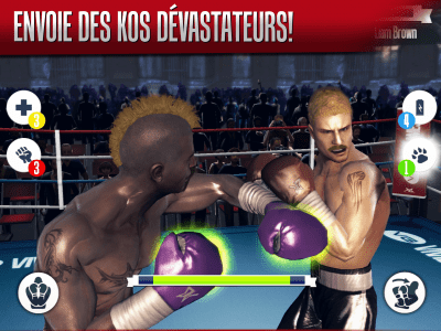 Capture d'écran de l'application Real Boxing - #2