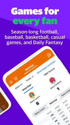 Capture d'écran de l'application Yahoo Fantasy Sports - #2