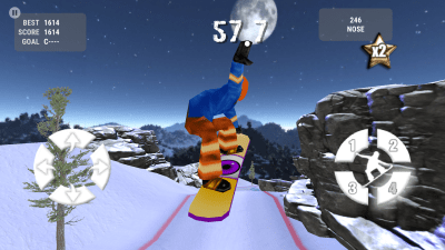 Capture d'écran de l'application Crazy Snowboard - #2