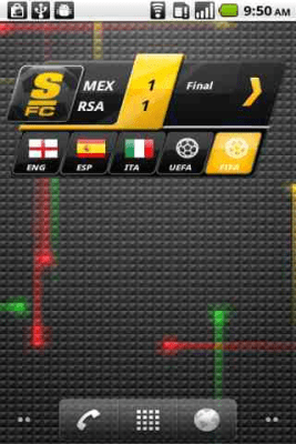 Capture d'écran de l'application ScoreMobile FC - #2