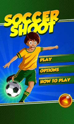 Capture d'écran de l'application Soccer Shoot HD - #1