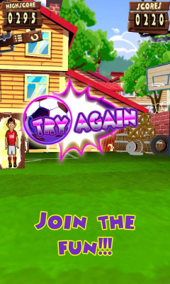 Capture d'écran de l'application Soccer Shoot HD - #4