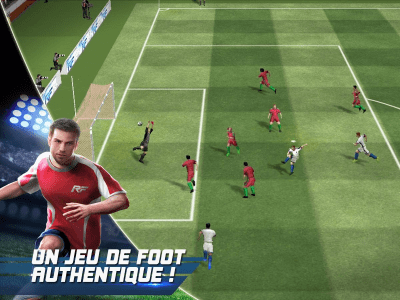 Capture d'écran de l'application Real Football - #1