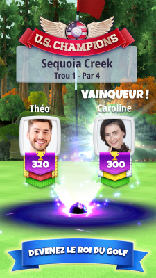 Capture d'écran de l'application Golf Clash - #7