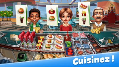 Capture d'écran de l'application Cooking Fever – Jeu de Cuisine - #1