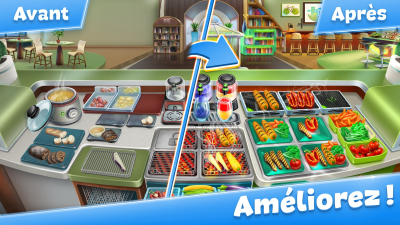 Capture d'écran de l'application Cooking Fever – Jeu de Cuisine - #4