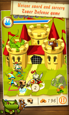 Capture d'écran de l'application Fantasy Kingdom Defense HD - #2