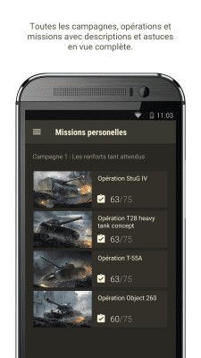 Capture d'écran de l'application World of Tanks Assistant - #2