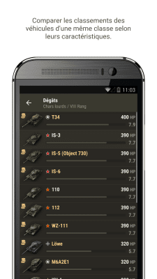 Capture d'écran de l'application World of Tanks Assistant - #6