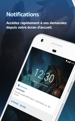 Capture d'écran de l'application Authenticator Battle.net - #1