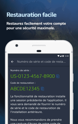 Capture d'écran de l'application Authenticator Battle.net - #3