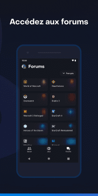 Capture d'écran de l'application Battle.net de Blizzard - #3