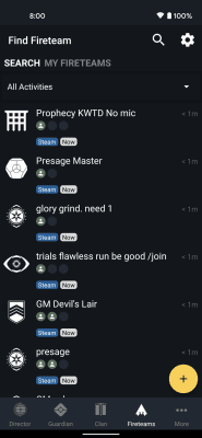 Capture d'écran de l'application Destiny 2 Companion - #8
