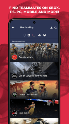 Capture d'écran de l'application PLINK - #4