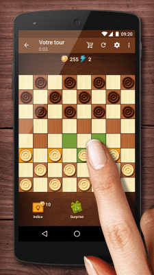 Capture d'écran de l'application Dames en ligne de Chess & Checkers Games - #3