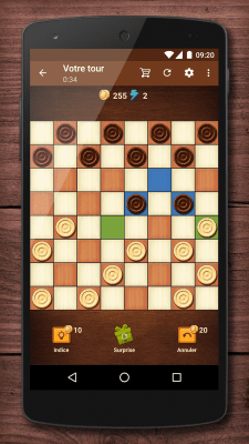Capture d'écran de l'application Dames en ligne de Chess & Checkers Games - #5