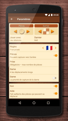 Capture d'écran de l'application Dames en ligne de Chess & Checkers Games - #6