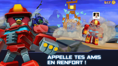 Capture d'écran de l'application Angry Birds Transformers - #3