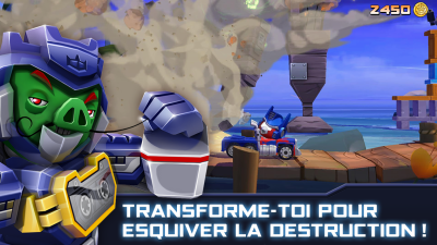 Capture d'écran de l'application Angry Birds Transformers - #4