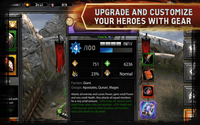 Capture d'écran de l'application Heroes of Dragon Age - #2